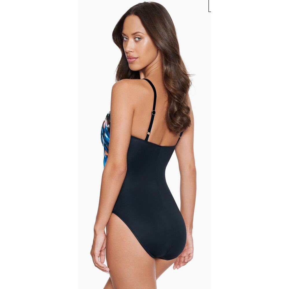 Miraclesuit Magicsuit Chic Mystique Lisa One Piece Swim Suit 14 NWT - Picture 3 of 6